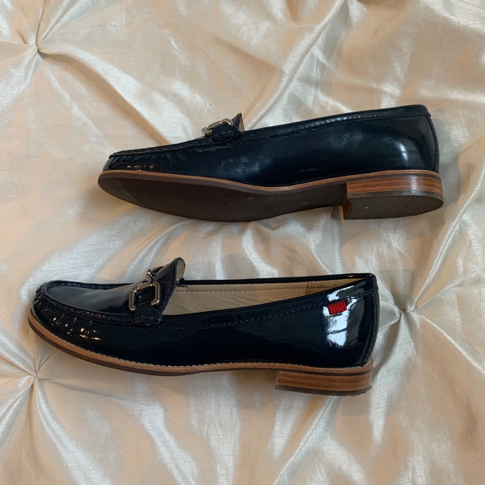 Marc Joseph New York Blue Patent Leather Loafers sz 8.5 - Picture 5 of 8